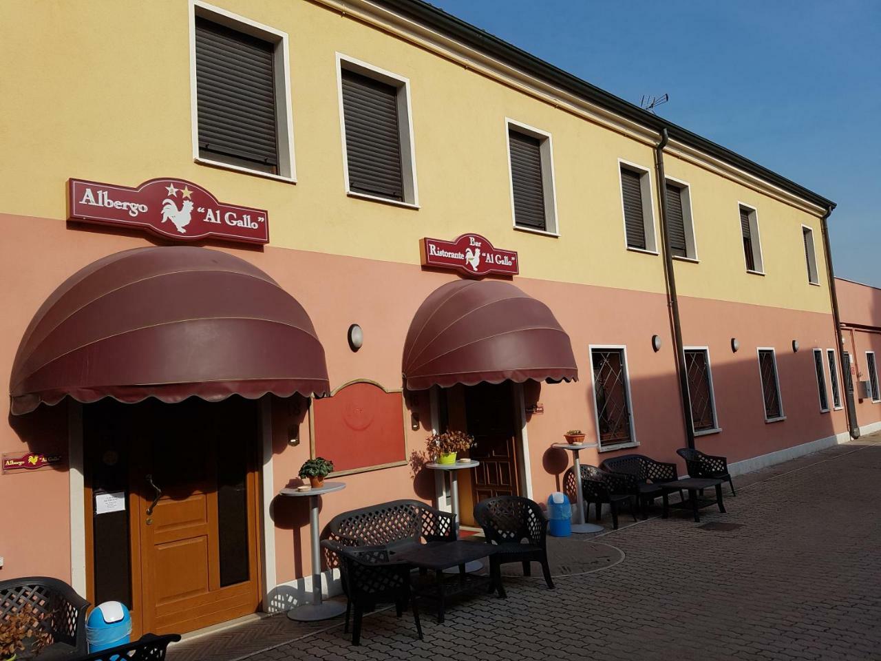 Albergo Ristorante Al Gallo Sanguinetto Exterior foto